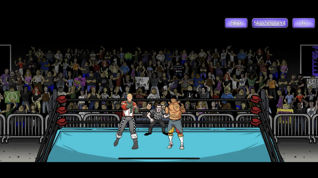 80’s Mania Wrestling gameplay capture